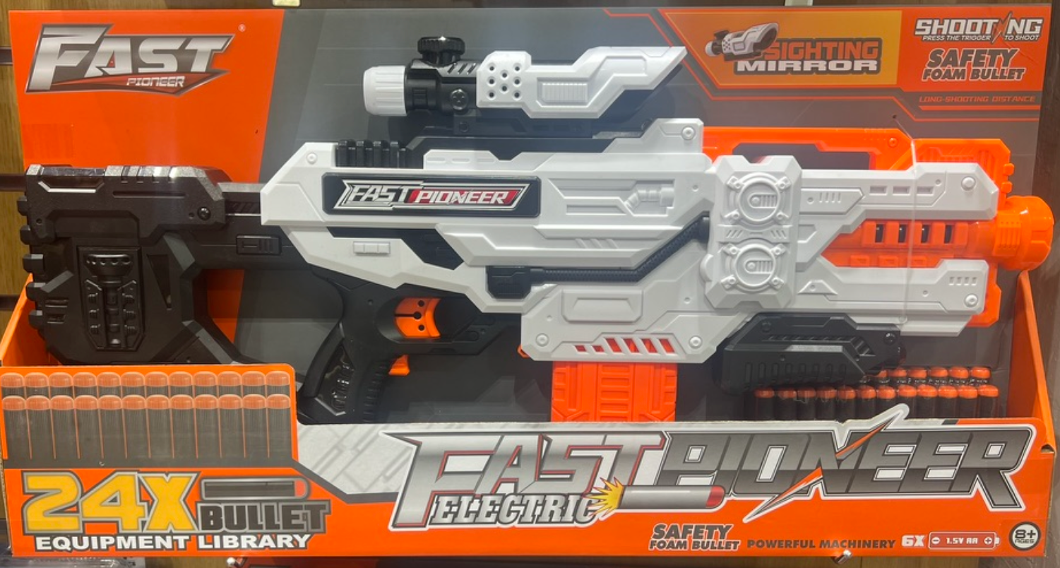 ARMA DE JUGUETE FAST PIONEER X24 BULLETS